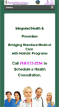 Mobile Screenshot of integratedhealthsolutions.com